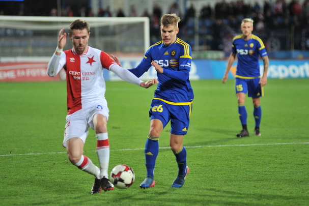 Slavia v Jihlav o postupu rozhodla bhem sedmi minut