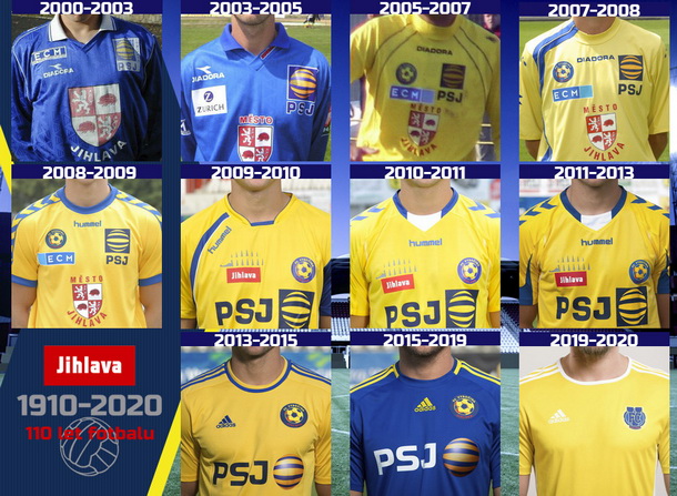 Hlasujte o nejkrásnější dres dvacetiletí FC Vysočina!