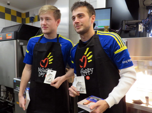 Popović a Štěpánek podpořili charitativní projekt McHappy Day